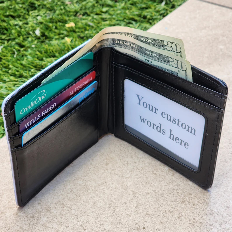 Personalized Custom photo wallet