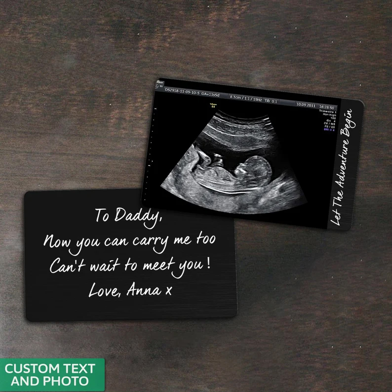 Custom Ultrasound Wallet Insert Card