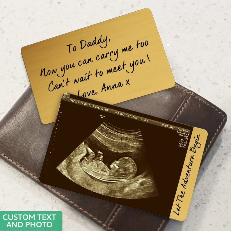 Custom Ultrasound Wallet Insert Card