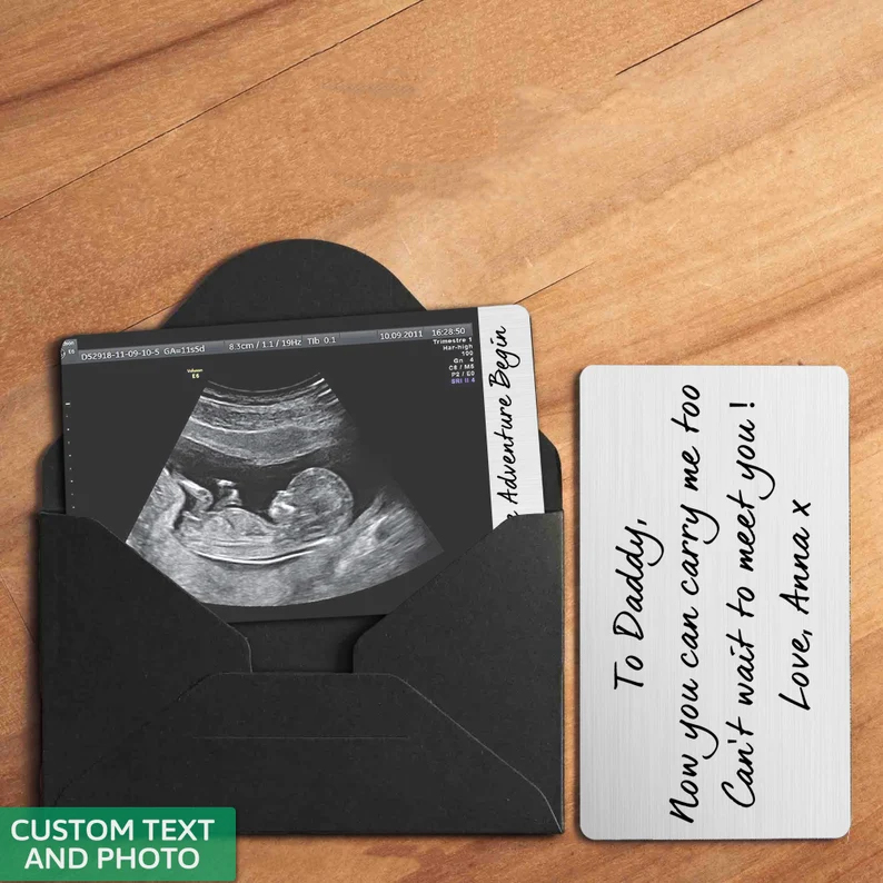 Custom Ultrasound Wallet Insert Card